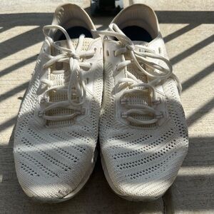 Under Armour Cream Athletic Shoes